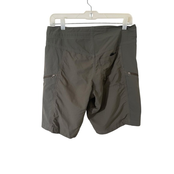 Kuhl Men's Grey Ripstop Zip Cargo Hiking Shorts Outdoor Size 28 Outdoors 9" Seam - Picture 2 of 7